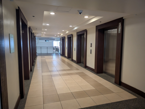 The Orabella Females-only Dormitory, Couch or Mattress in The Orabella Condo Living room - Females-only, for rent located at Quezon City Metro Manila 