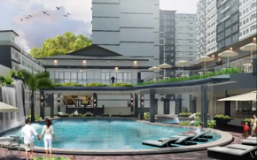 Dormy 963 - Semi Furnished Studio Condo Unit at MetroTowne Las Pinas
