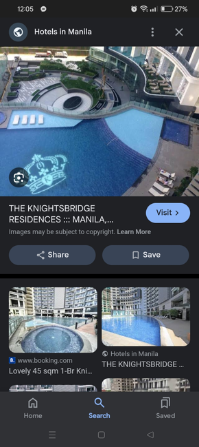 Dormy 492 - Knightbridge Residences Condo for Rent at Poblacion, Makati