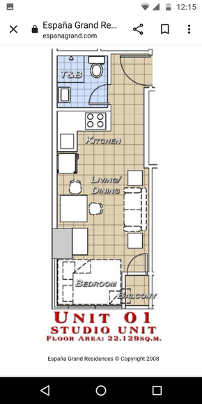 Dormy 693 - Semifurnished Condo Unit near UST 24/7security generator pool gym