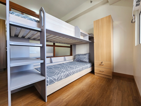 Dormy 110 - 101 XAVIERVILLE | 1BR w/ Balcony (Fully Furnished)| Ateneo, Miriam, UP