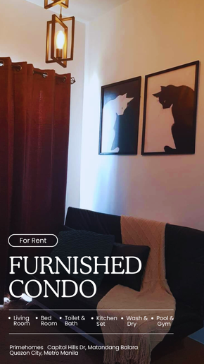 Dormy 341 - 1br Condo Unit for Rent