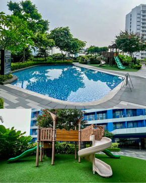 Dormy 597 - Fully Furnished 1 Bedroom Unit with Balcony and a Beautiful City View