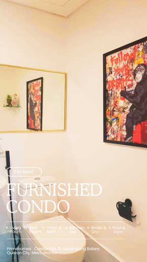 Dormy 341 - 1br Condo Unit for Rent