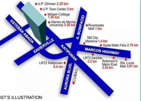 Dormy 353 - Condo for Rent in Katipunan