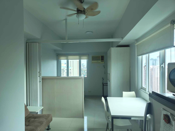 Dormy 591 - Semi furnished Studio Unit for Rent Princeton Residences QUEZON CITY 